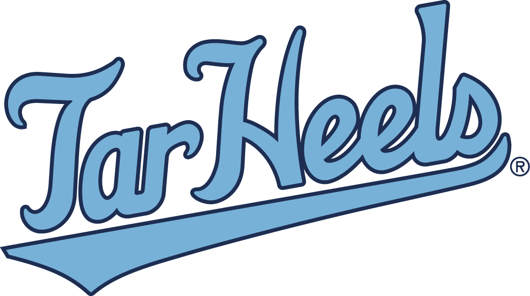 North Carolina Tar Heels 2015-Pres Wordmark Logo v9 diy iron on heat transfer